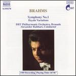 Brahms: Symphony No. 1; Haydn Variations