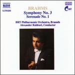 Brahms: Symphony No. 3; Serenade No. 1