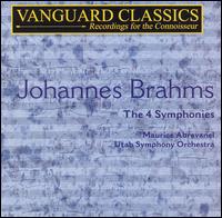 Brahms: The 4 Symphonies - Utah Symphony; Maurice de Abravanel (conductor)