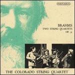 Brahms: Two String Quartets, Op. 51