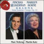 Brahms: Viola Sonatas; Songs, Op. 91