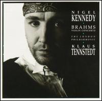 Brahms: Violin Concerto - David Nolan (violin); Nigel Kennedy (violin); London Philharmonic Orchestra; Klaus Tennstedt (conductor)
