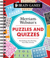 Brain Games - Puzzles and Quizzes: Merriam-Webster's Word Challenge, Name That Thing, True or False, and More!: Word Challenge, Name That Thing, True or False, and More!