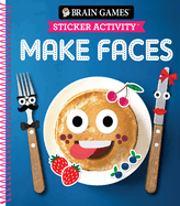 Brain Games - Sticker Activity - Make Faces (Age 3 Years and Up): Volume 1