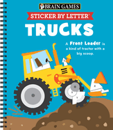 Brain Games - Sticker by Letter: Trucks + a Fun Fact about Each Truck