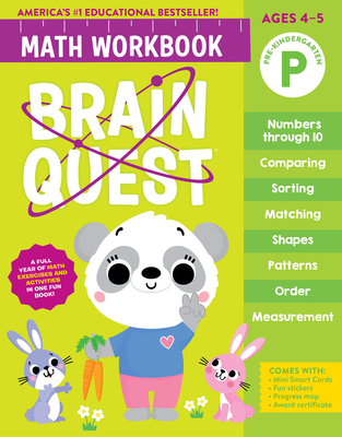 Brain Quest Math Workbook: Pre-Kindergarten - Workman Publishing