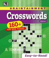 Braintainment Crossword Puzzle Book-Spiral Bound Edition
