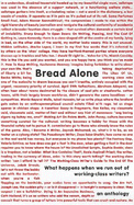 Bread Alone: What happens when we run out of working-class writers?