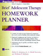 Brief Adolescent Therapy Homework Planner