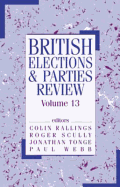 British Elections & Parties Review: Volume 13