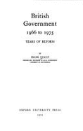 British Government, 1966-75: Years of Reform