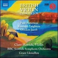 British Violin Concertos - Clare Howick (violin); BBC Scottish Symphony Orchestra; Grant Llewellyn (conductor)