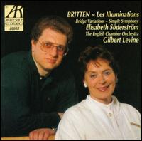 Britten: Les Illuminations; Bridge Variations; Simple Symphony - Elisabeth S�derstr�m (soprano); English Chamber Orchestra (chamber ensemble); Gilbert Levine (conductor)