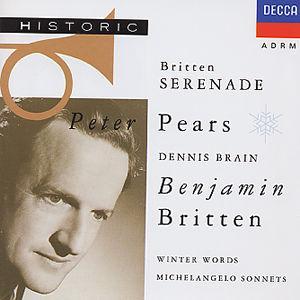 Britten: Serenade for Tenor, Horn & Strings - 