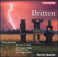 Britten: String Quartets - Sorrel Quartet