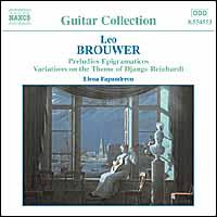 Brouwer: Guitar Music, Vol. 2 - Elena Papandreou (guitar)