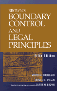 Brown's Boundary Control and Legal Principles