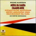 Bruno Maderna: Chamber Music - Aldo Orvieto (piano); Alessandro Baccini (oboe); Annamaria Pellegrino (violin); Annunziata Dellisanti (percussion);...