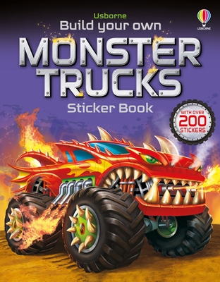 Build Your Own Monster Trucks Sticker Book - Tudhope, Simon