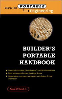 Builder's Portable Handbook - Domel, August W, Jr.