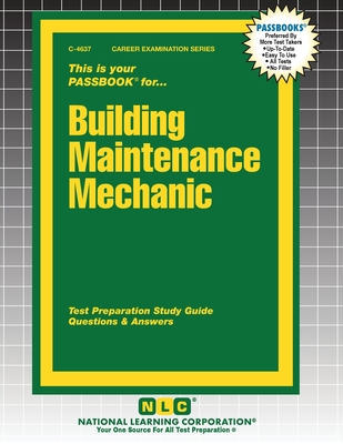 Building Maintenance Mechanic - Passbooks (Compiled by)