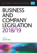 Business and Company Legislation 2018/2019