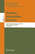 Business Information Systems: 15th International Conference, BIS 2012, Vilnius, Lithuania, May 21-23, 2012, Proceedings