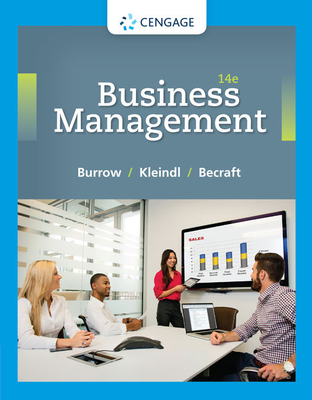 Business Management - Burrow, James, and Kleindl, Brad