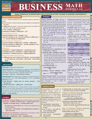 Business Math Formulas - Behara, Ravi
