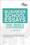 Business School Essays That Made a Difference