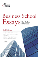 Business School Essays That Made a Difference
