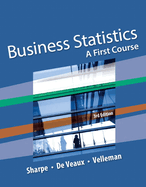 Business Statistics: A First Course