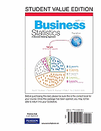 Business Statistics, Books a la Carte Edition