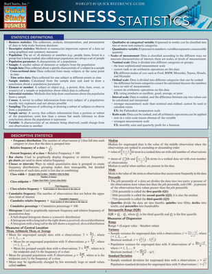 Business Statistics - Behara, Ravi