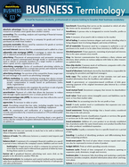 Business Terminology: A Quickstudy Laminated Reference Guide