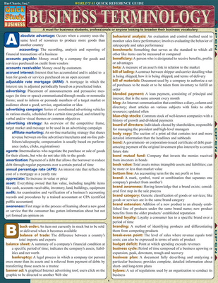 Business Terminology - Scerbo, Jason
