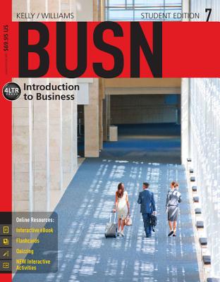 Busn (with Coursemate, 1 Term (6 Months) Printed Access Card) - Kelly, Marcella, and Williams, Chuck
