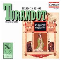 Busoni: Turnadot - Celina Lindsley (vocals); Friedrich Molsberger (vocals); Gabriele Schreckenbach (vocals); Gotthold Schwarz (vocals);...