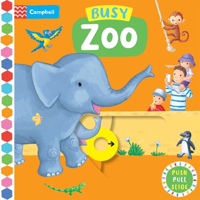Busy Zoo: A Push, Pull, Slide Book - Redford, Ruth
