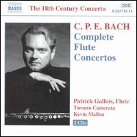 C.P.E. Bach: Complete Flute Concertos - Patrick Gallois (flute); Toronto Camerata; Kevin Mallon (conductor)
