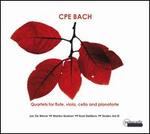 C.P.E. Bach: Quartets for Flute, Viola, Cello & Piano