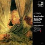 C.P.E. Bach: Symphonies; Concertos - Akademie f�r Alte Musik, Berlin; Peter Bruns (cello); Raphael Alpermann (harpsichord)