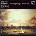 C.P.E. Bach: Symphonies - Akademie f�r Alte Musik, Berlin; Andreas Pilger (viola); Anja Graewel (viola); Antje Schurrock (flute);...