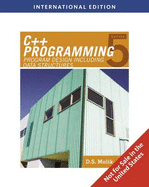 C++ Programming: Program Design Including Data Structures