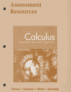 Calculus Assessment Resources Blackline Masters 2007c