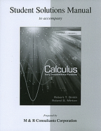 Calculus: Early Transcendental Functions: Student Solutions Manual