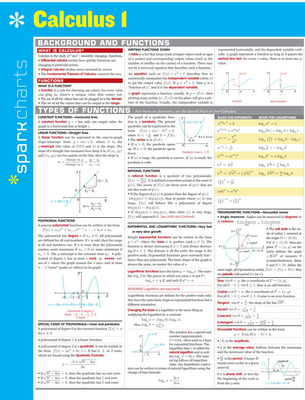 Calculus I Sparkcharts - Sparknotes