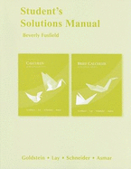 Calculus & Its Applications and Brief Calculus & Its Applications, Student's Solutions Manual