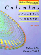 Calculus with Analytic Geometry - Ellis, Charles D