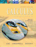 Calculus with Applications: Brief Version